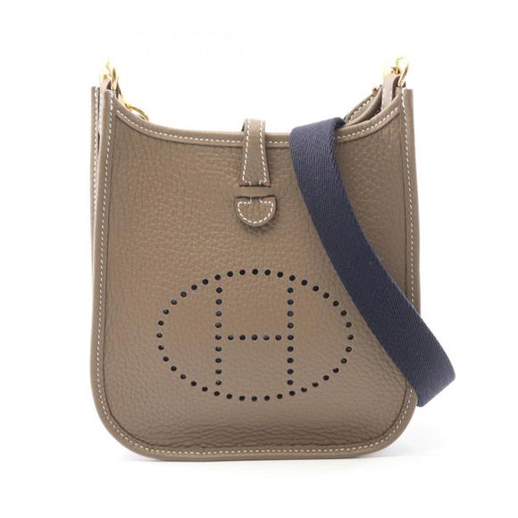 Hermes HERMES Evelyn TPM Amazon Shoulder Bag Leather Taurillon Clemence Women... - Picture 1 of 7
